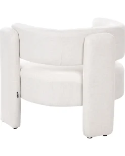Poltrona MAGGEBY Tessuto Bianco sporco