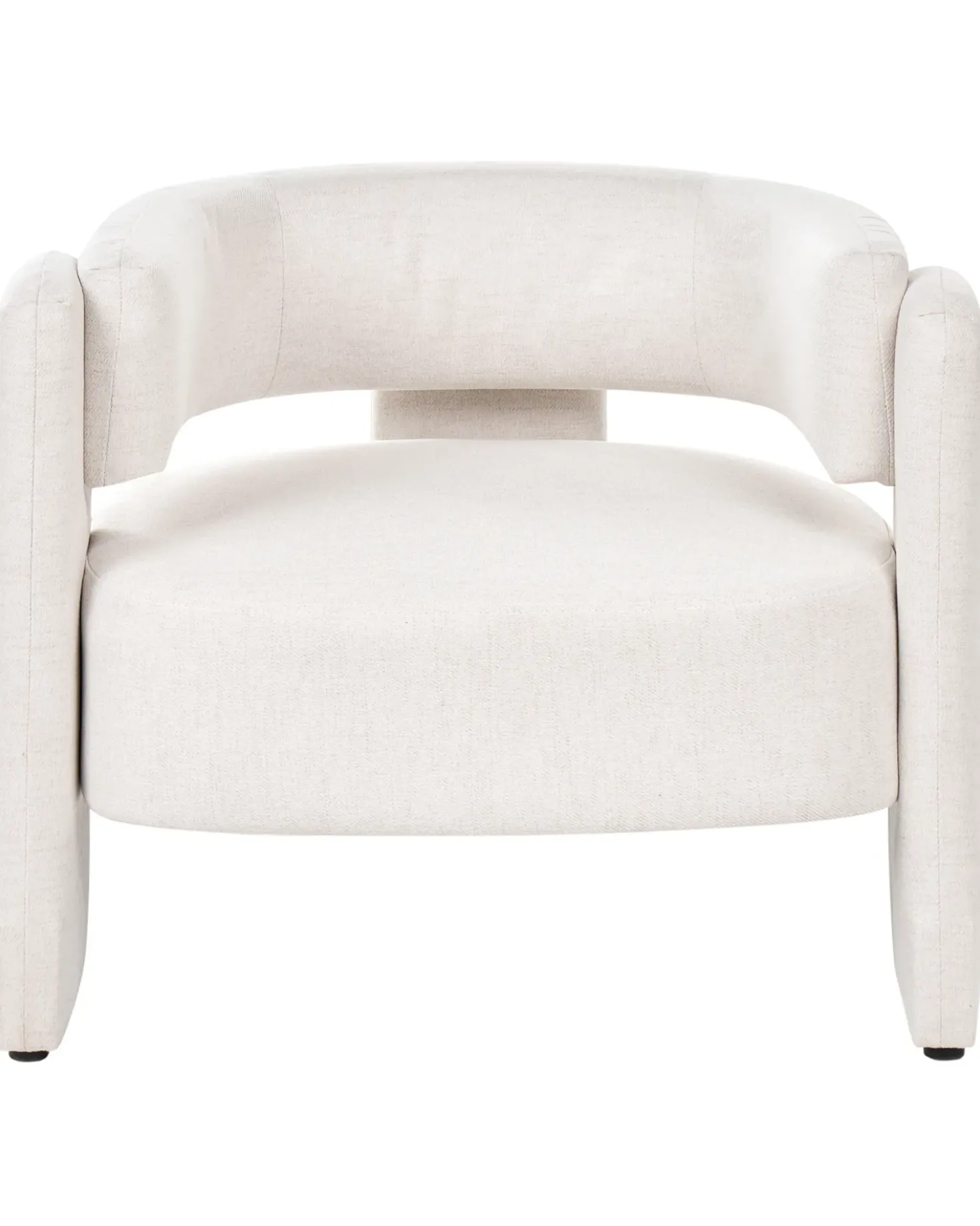 Poltrona MAGGEBY Tessuto Bianco sporco