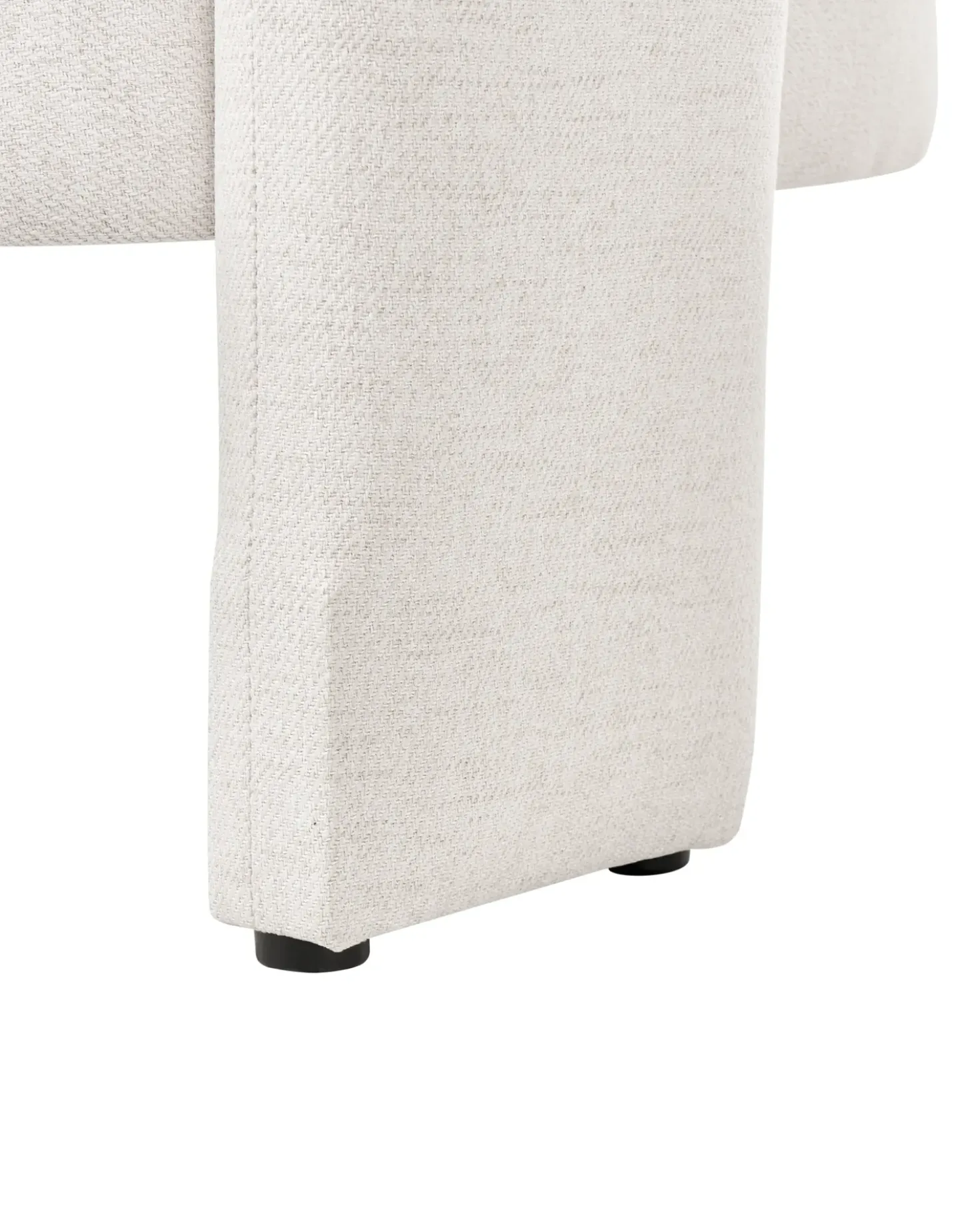 Poltrona MAGGEBY Tessuto Bianco sporco