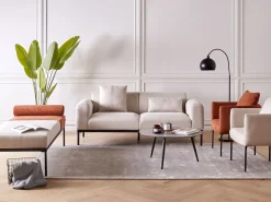 Poltrona MALMOS Tessuto Beige chiaro