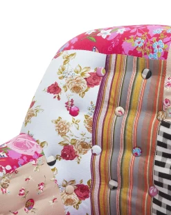 Poltrona MANDAL Tessuto Rosa