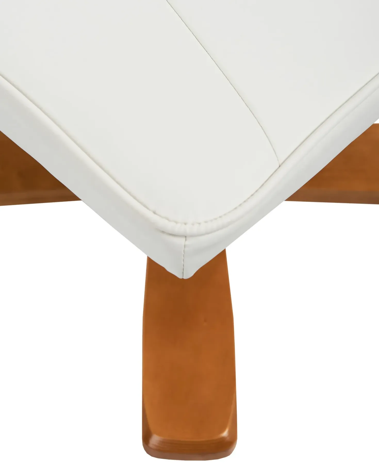 Poltrona massaggiante RELAXPRO con poggiapiedi Pelle sintetica Bianco sporco
