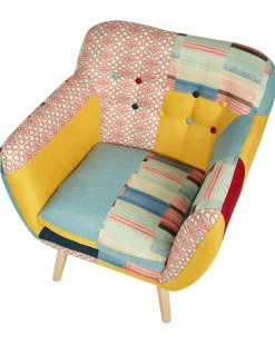 Poltrona MELBY Tessuto Multicolore