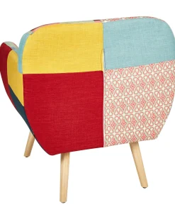 Poltrona MELBY Tessuto Multicolore
