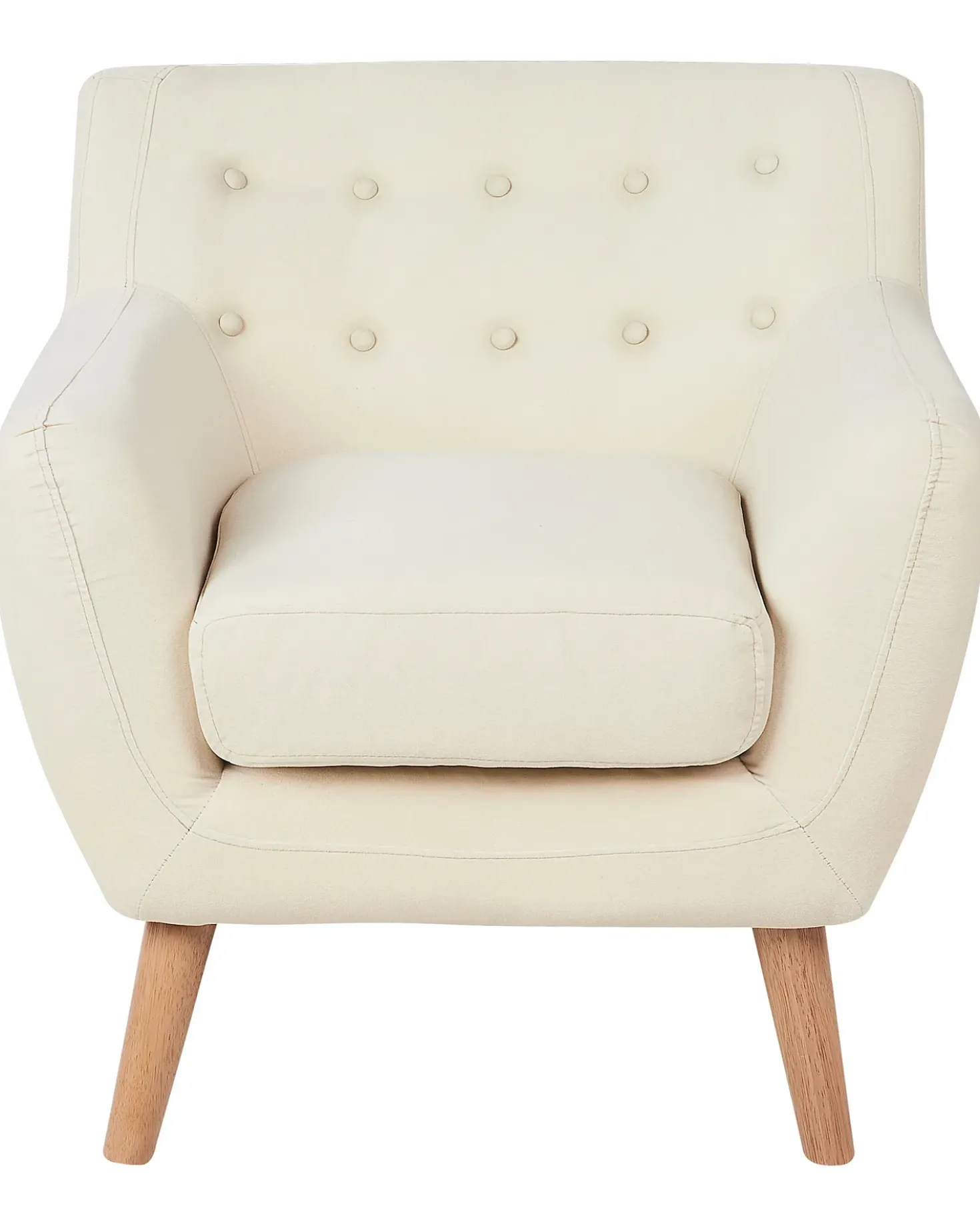 Poltrona MOTALA Tessuto Beige chiaro