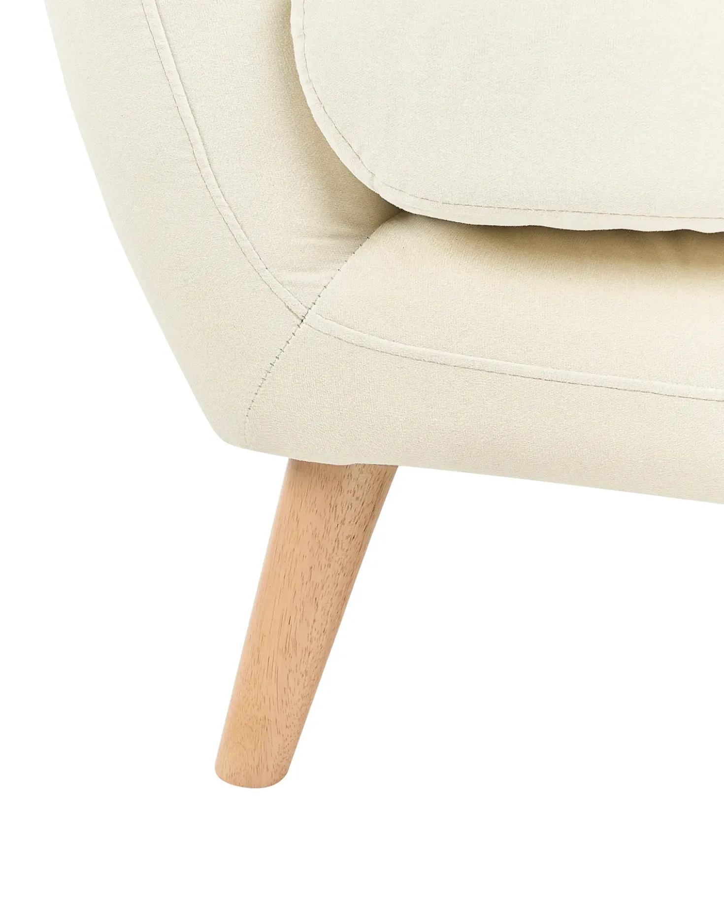 Poltrona MOTALA Tessuto Beige chiaro
