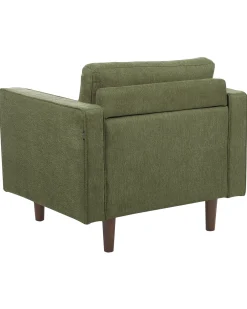 Poltrona NURMO Tessuto Verde scuro