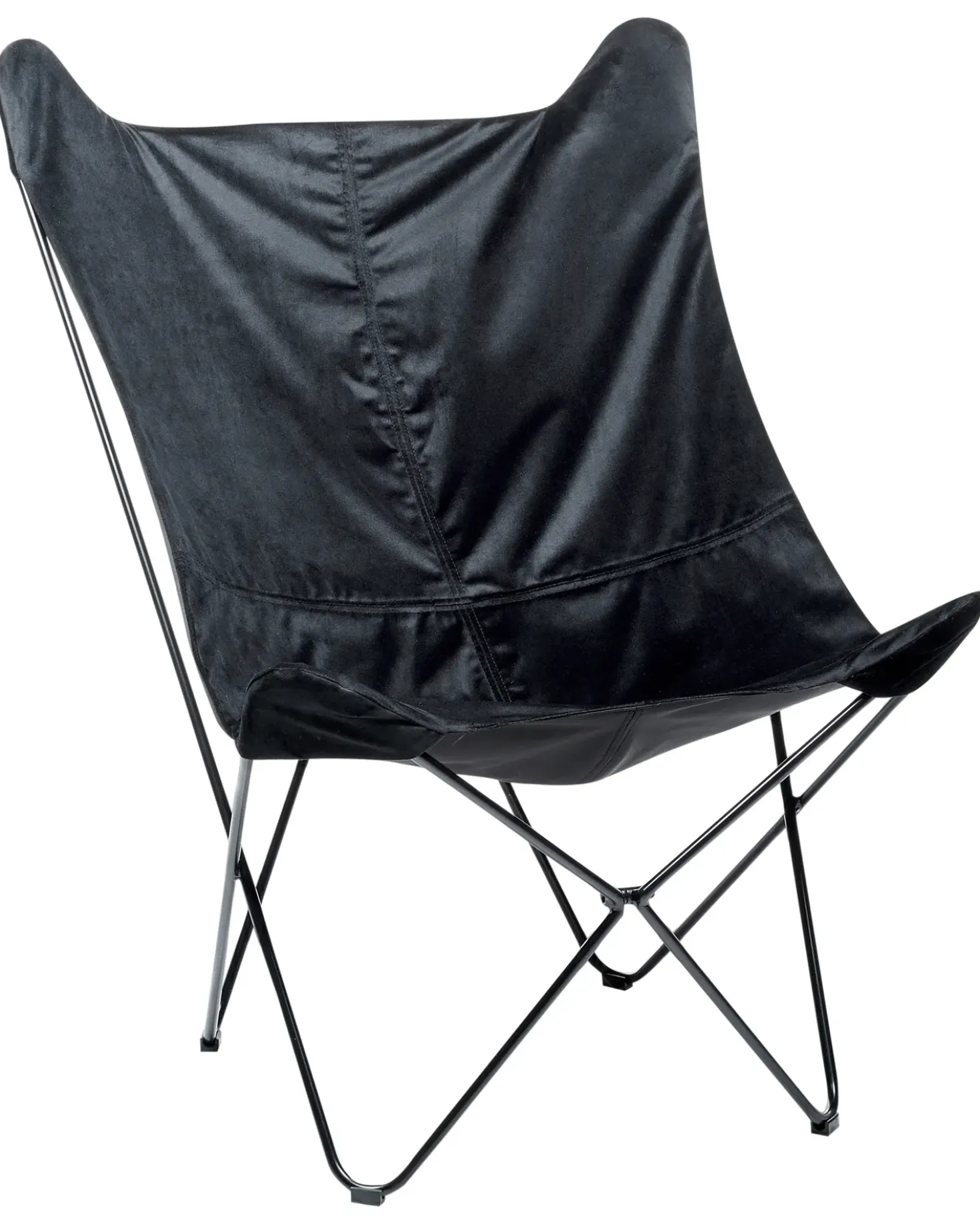 Poltrona NYBRO Velluto Nero