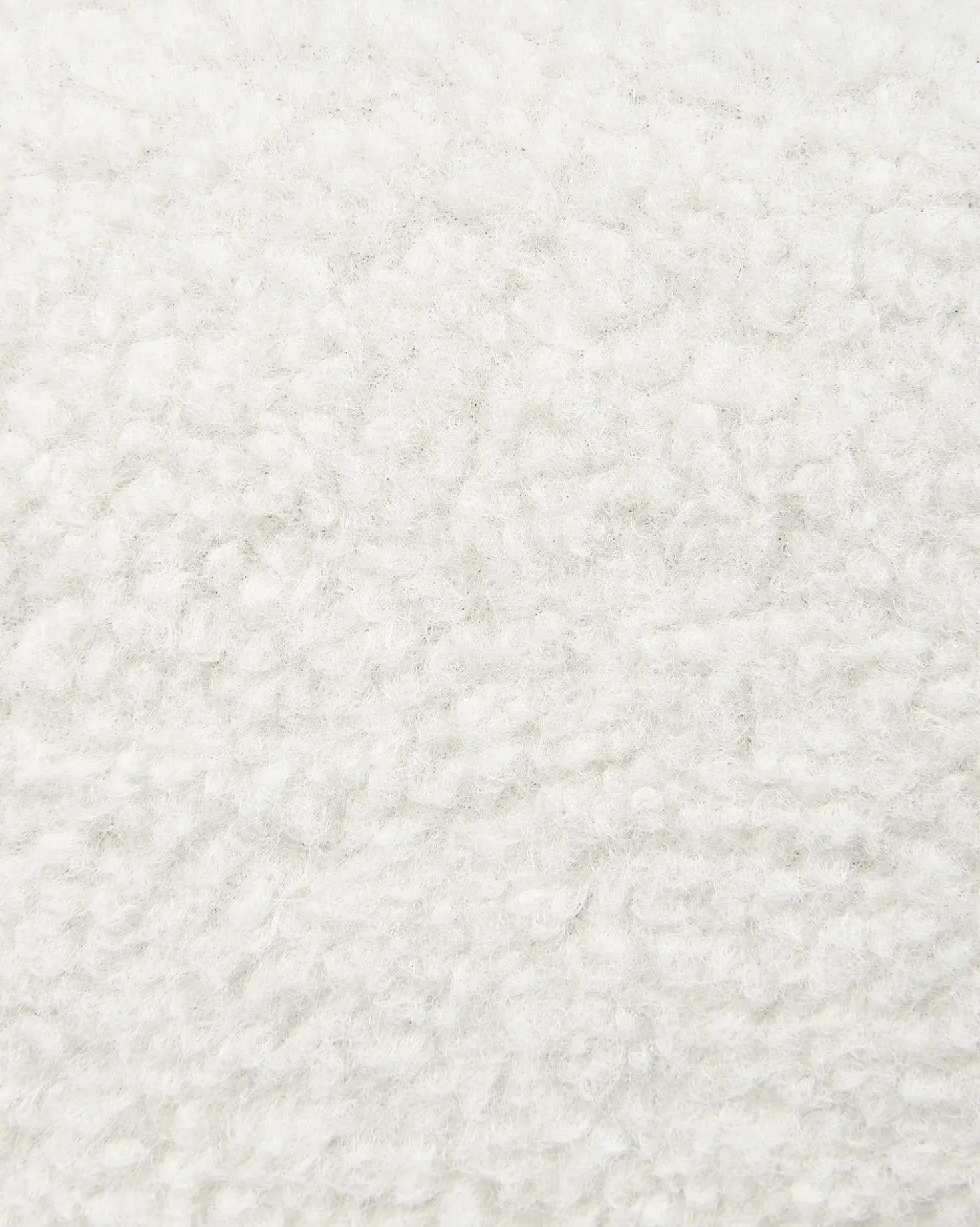Poltrona ODENZEN Bouclé Bianco