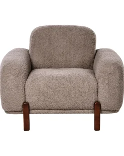 Poltrona ODNES Bouclé Tortora