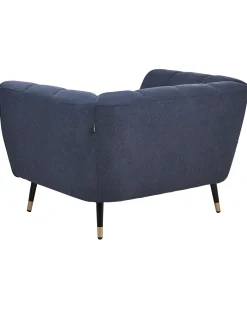 Poltrona ORSTA Tessuto Blu scuro