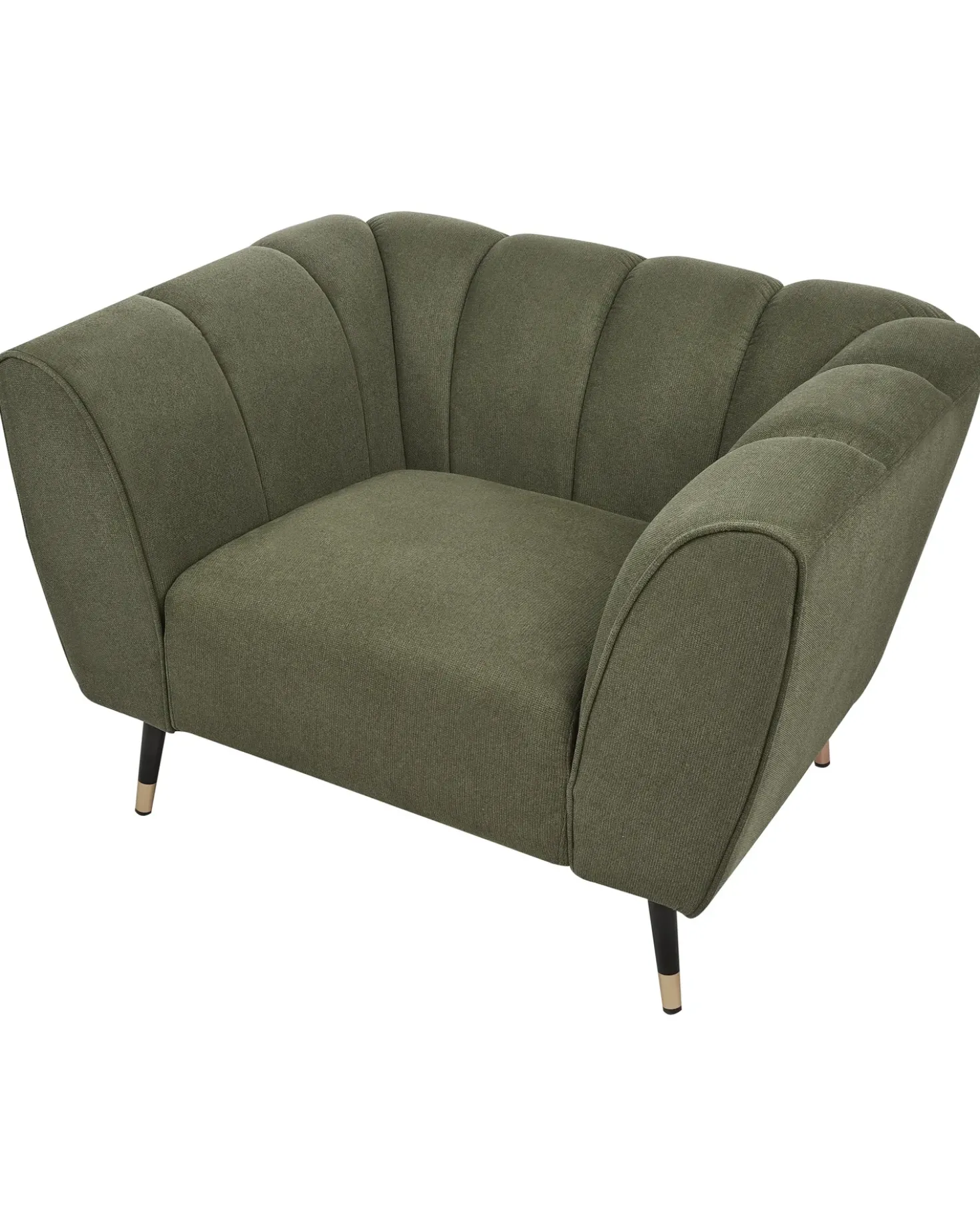 Poltrona ORSTA Tessuto Verde