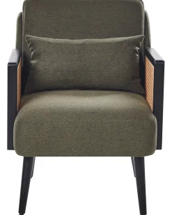 Poltrona ORUM Tessuto Verde scuro
