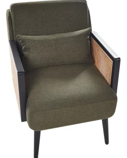 Poltrona ORUM Tessuto Verde scuro