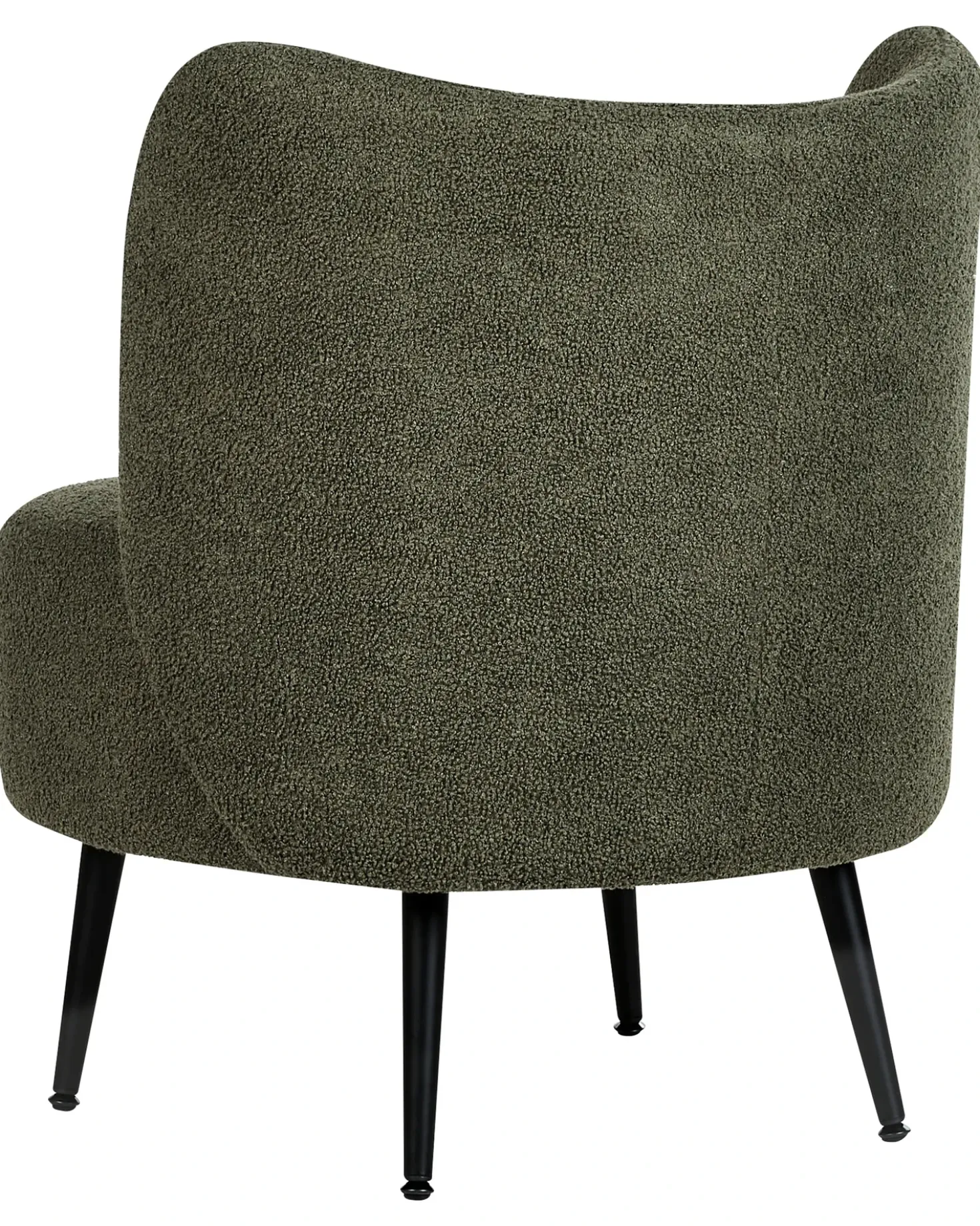 Poltrona OTSBY Bouclé Verde scuro