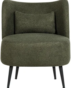 Poltrona OTSBY Bouclé Verde scuro