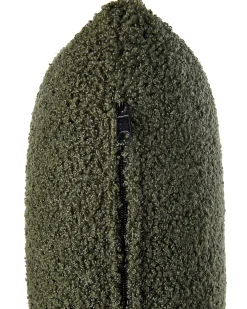 Poltrona OTSBY II con cuscino Bouclé Verde scuro