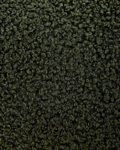 Poltrona OTSBY II con cuscino Bouclé Verde scuro
