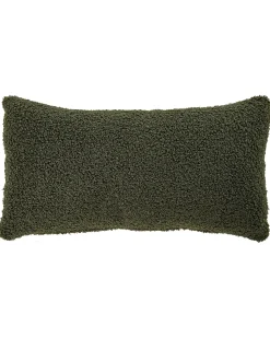 Poltrona OTSBY II con cuscino Bouclé Verde scuro