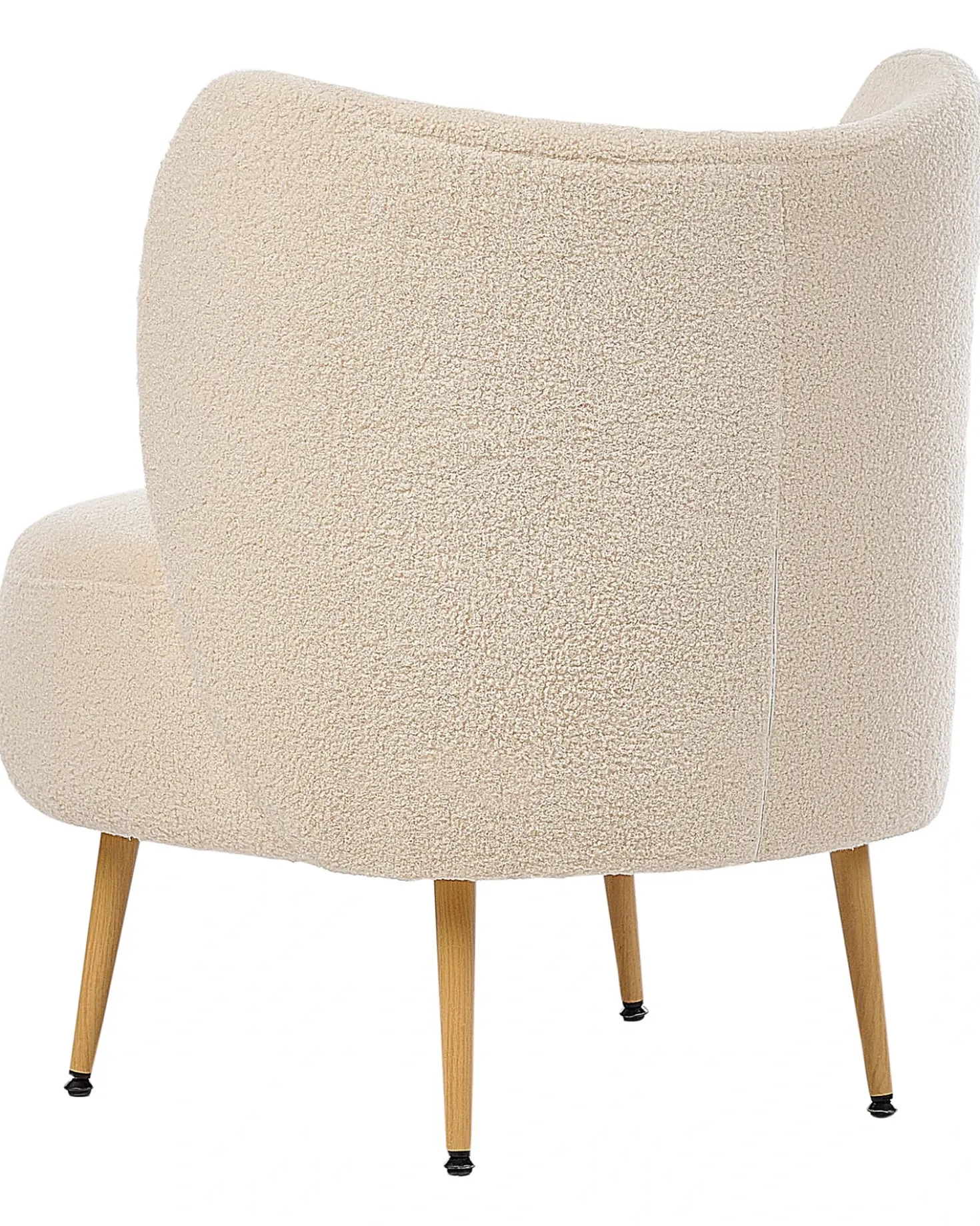 Poltrona OTSBY II con cuscino Bouclé Beige