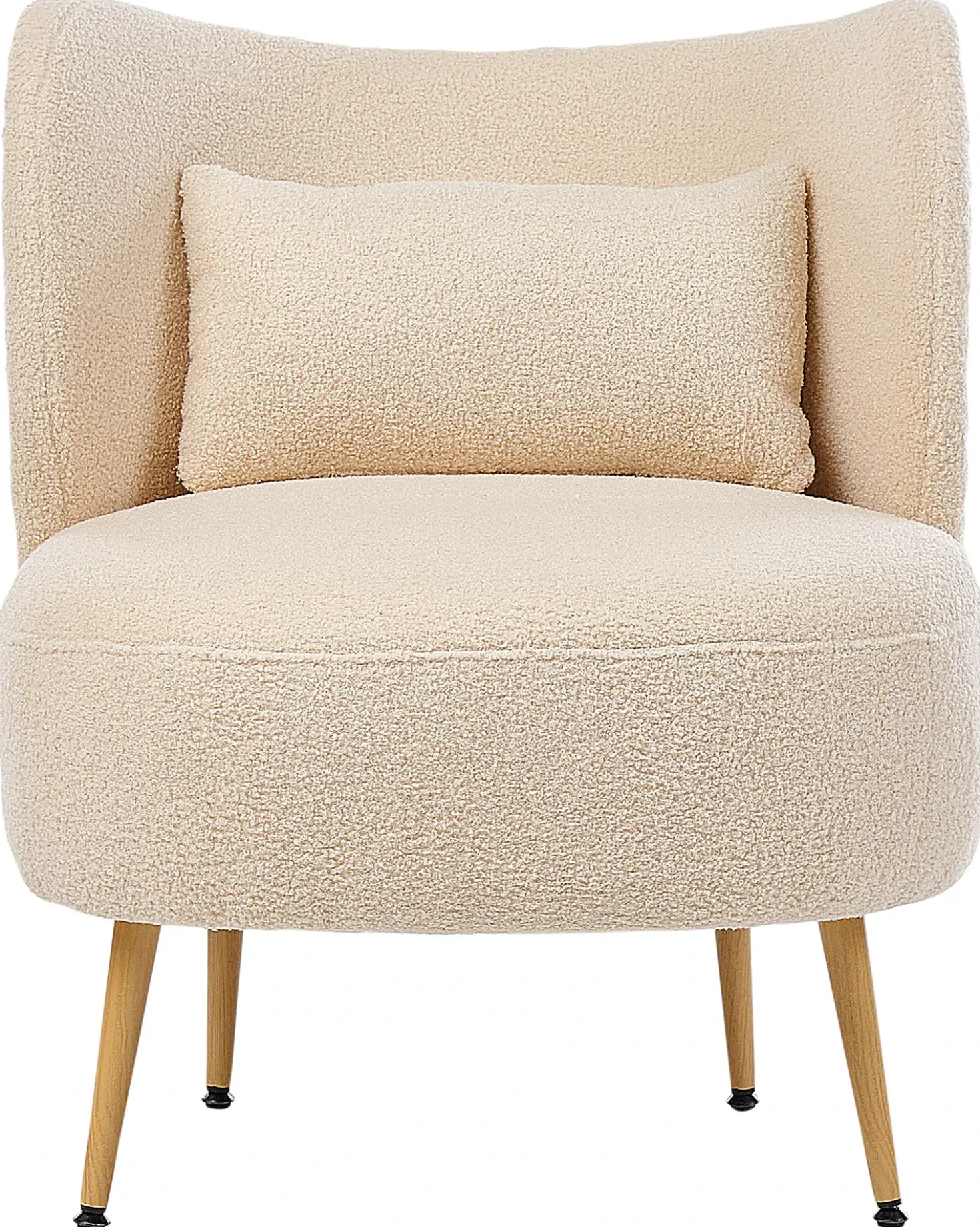 Poltrona OTSBY II con cuscino Bouclé Beige
