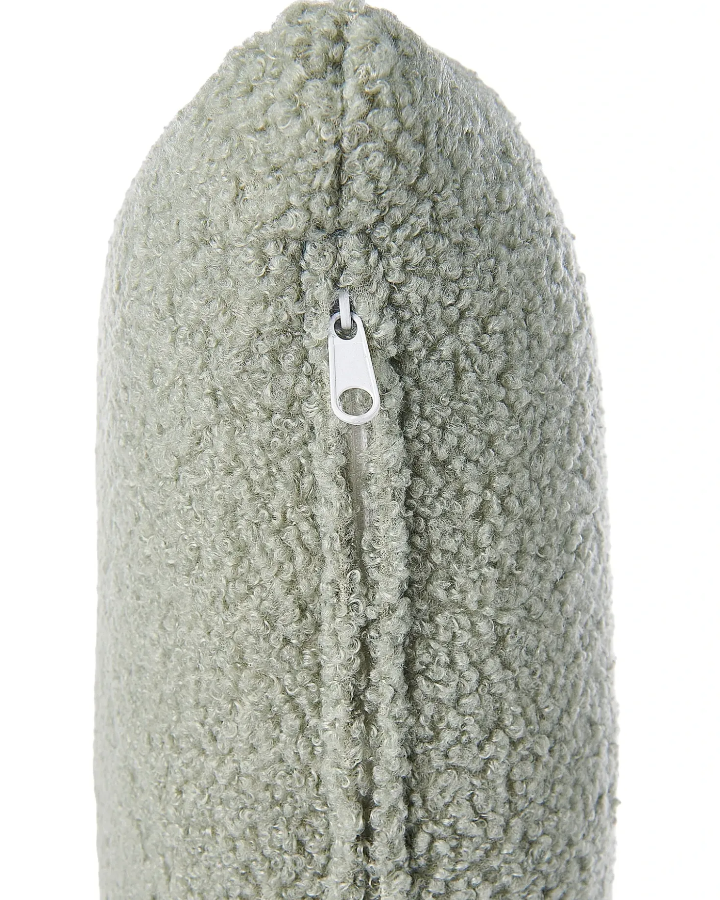 Poltrona OTSBY II con cuscino Bouclé Verde