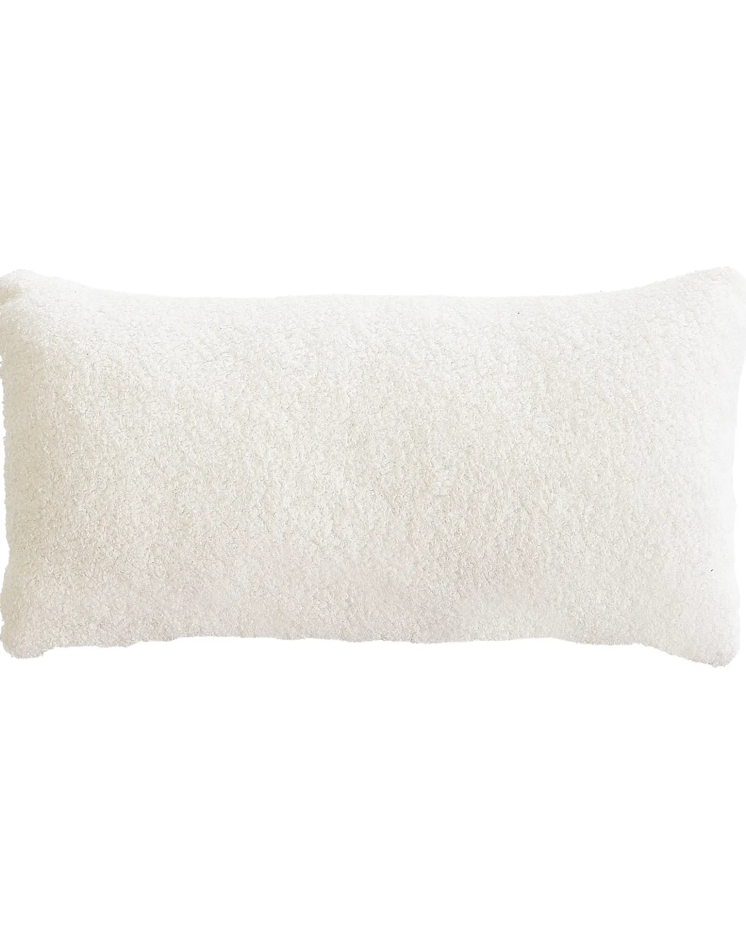 Poltrona OTSBY II con cuscino Bouclé Bianco sporco