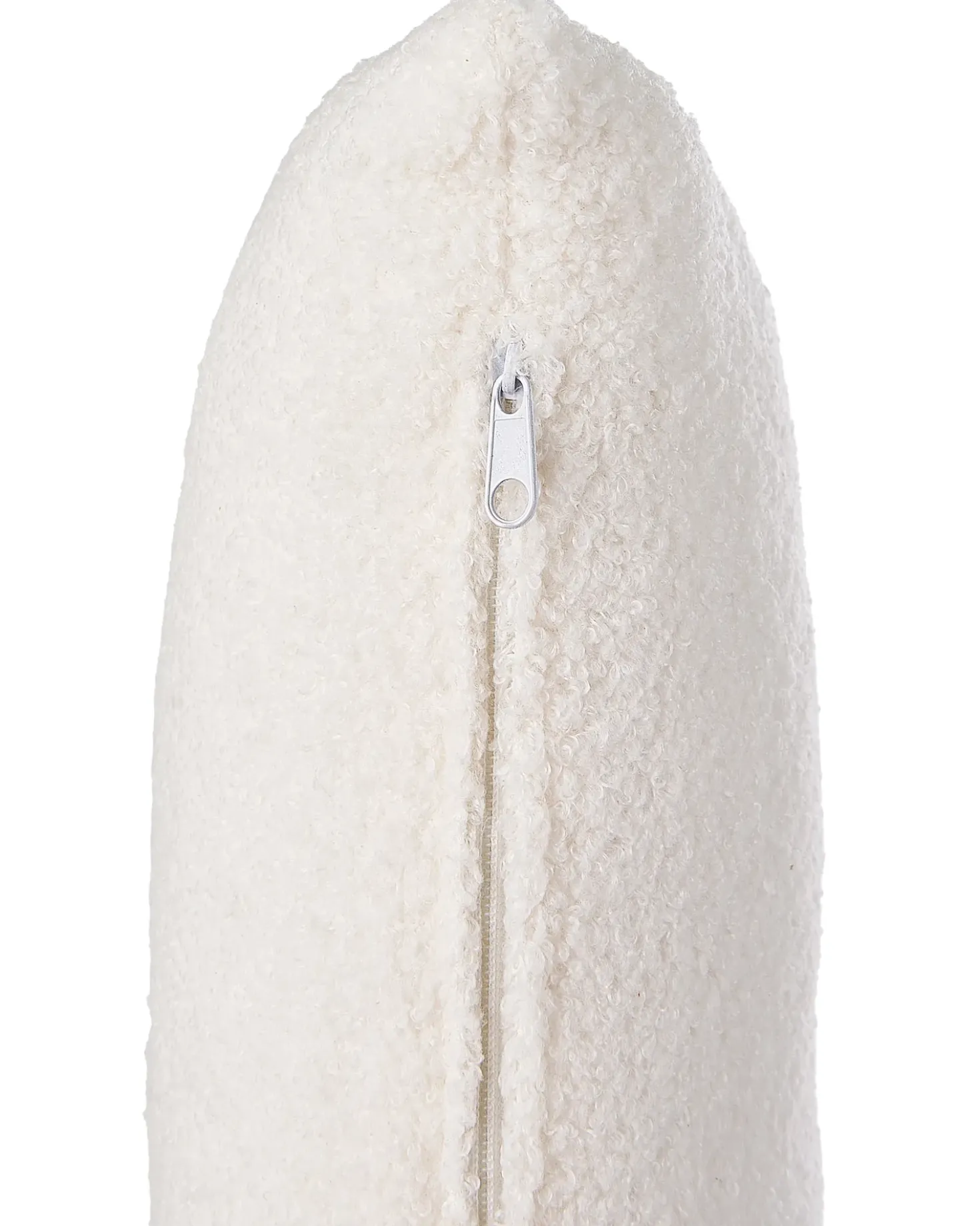Poltrona OTSBY II con cuscino Bouclé Bianco sporco