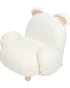 Poltrona per Bambini Coniglio KANNA Bouclé Bianco sporco