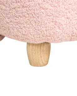Poltrona per Bambini Coniglio KANNA Bouclé Rosa pastello