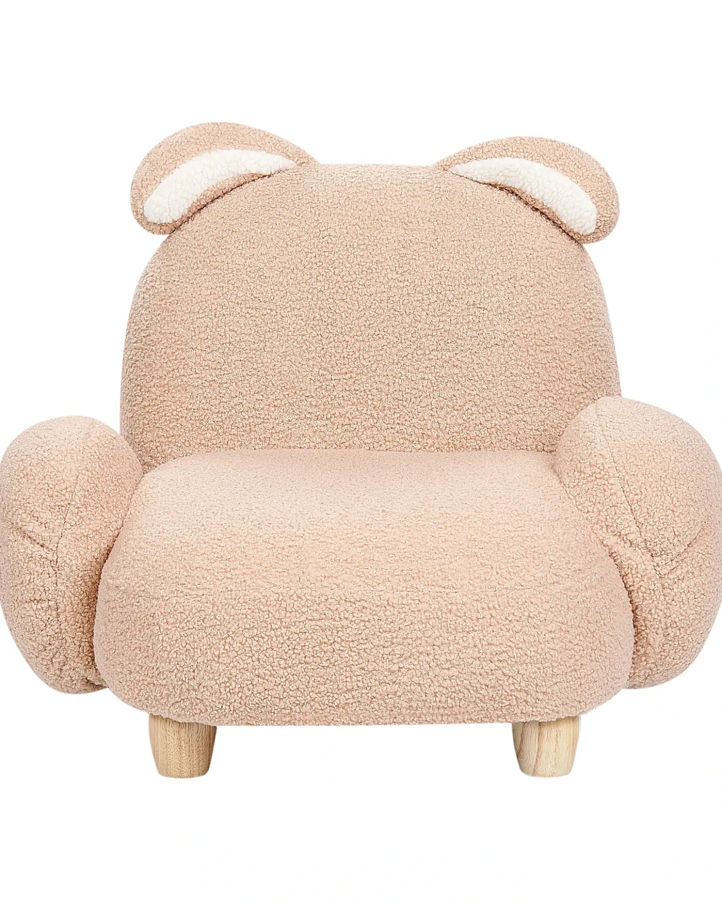 Poltrona per Bambini Coniglio KANNA Bouclé Beige