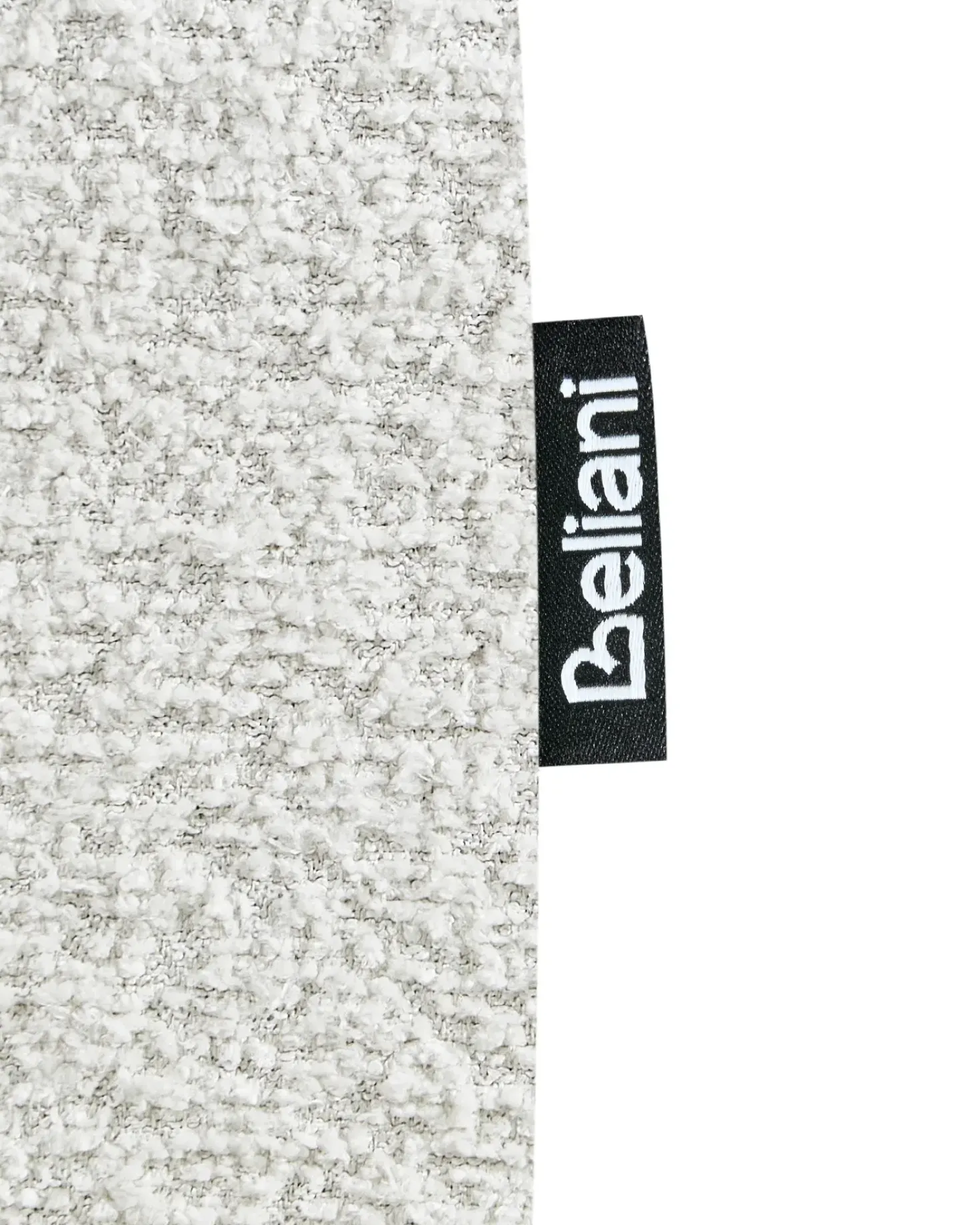 Poltrona per Bambini FARUM Bouclé Bianco sporco