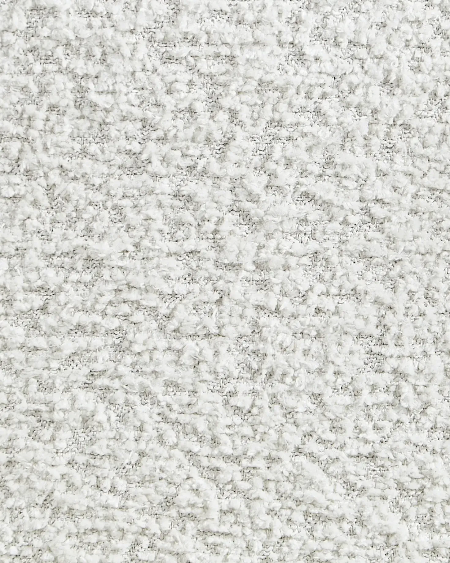 Poltrona per Bambini FARUM Bouclé Bianco sporco