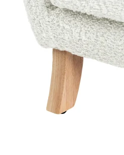 Poltrona per Bambini FARUM Bouclé Bianco sporco