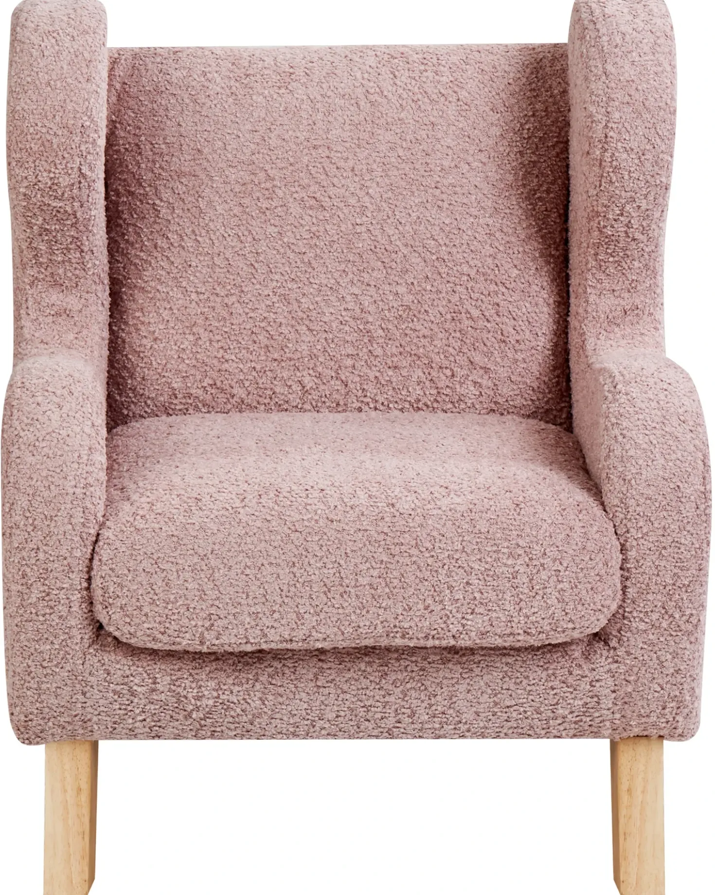 Poltrona per Bambini FARUM Bouclé Rosa