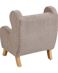 Poltrona per Bambini FARUM Bouclé Tortora