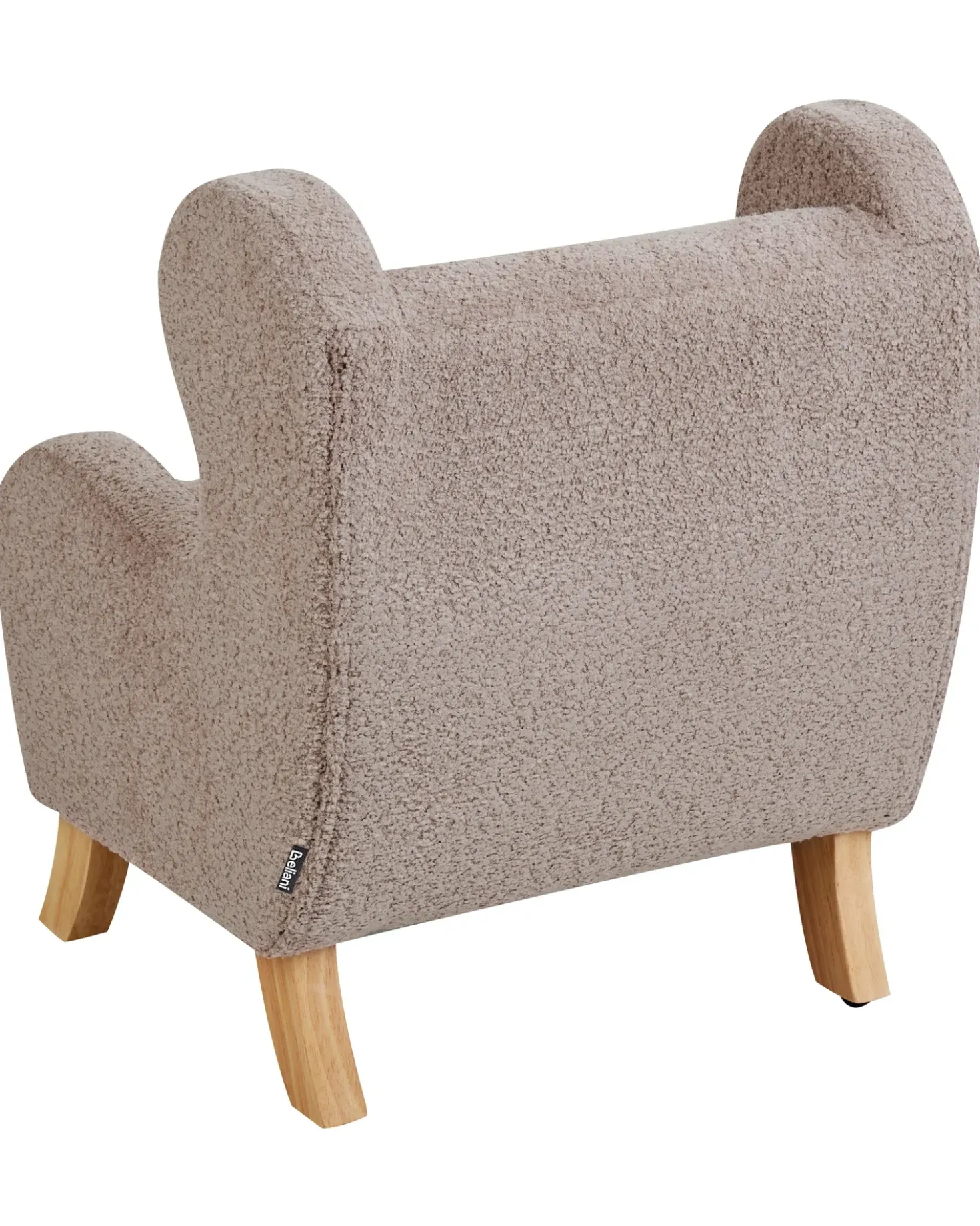 Poltrona per Bambini FARUM Bouclé Tortora