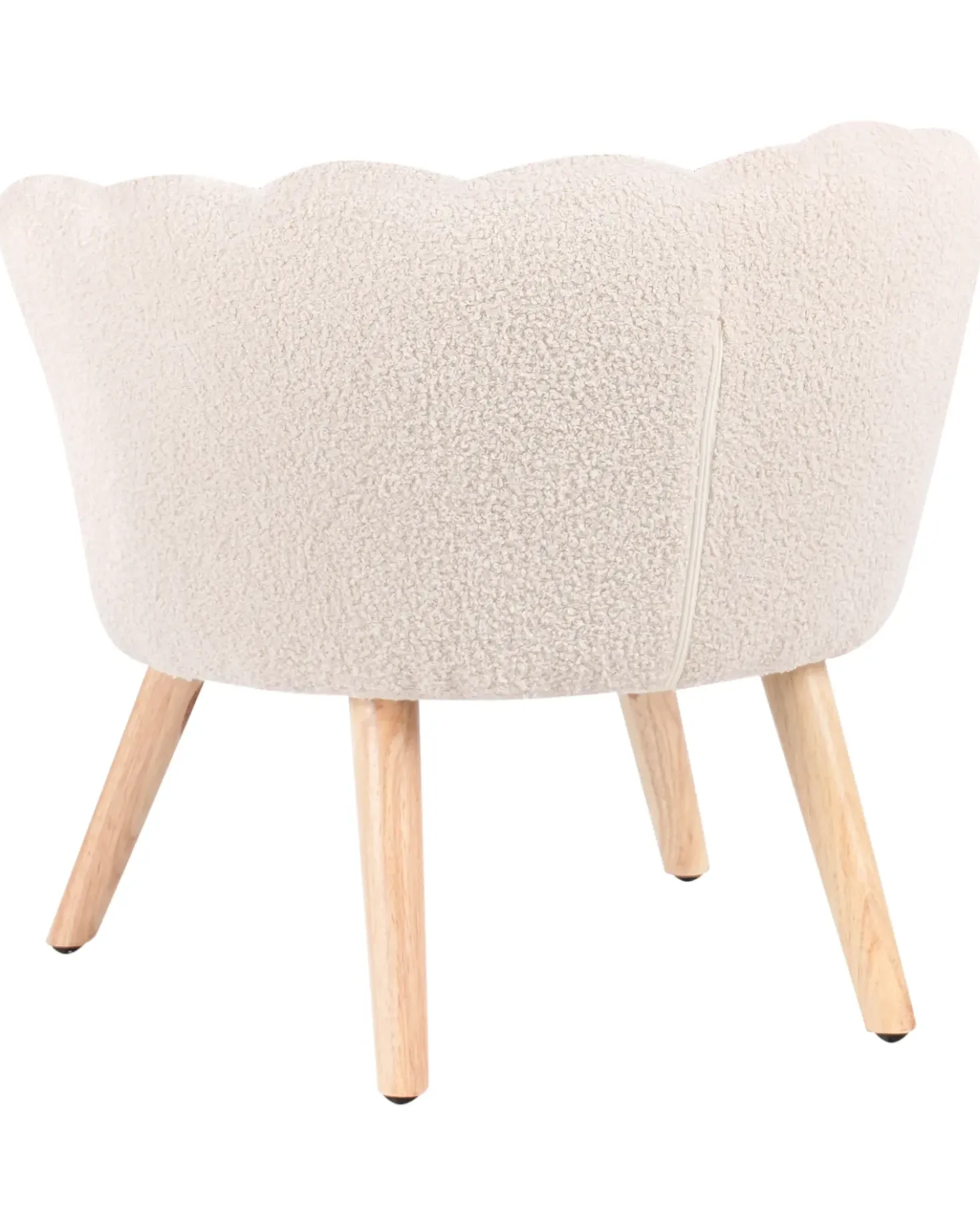 Poltrona per Bambini HALBY Bouclé Beige chiaro