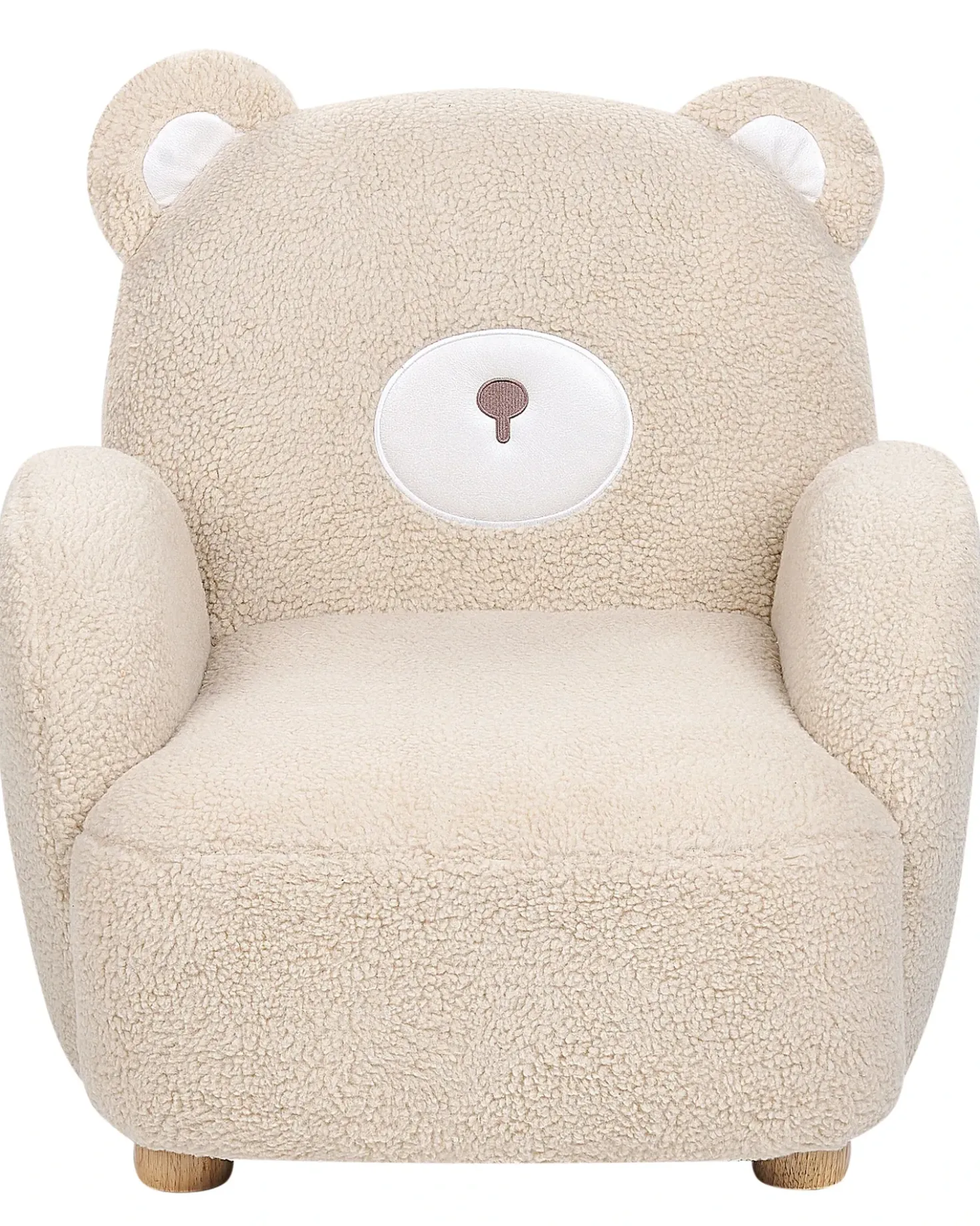 Poltrona per Bambini Orsacchiotto BOO Bouclé Beige