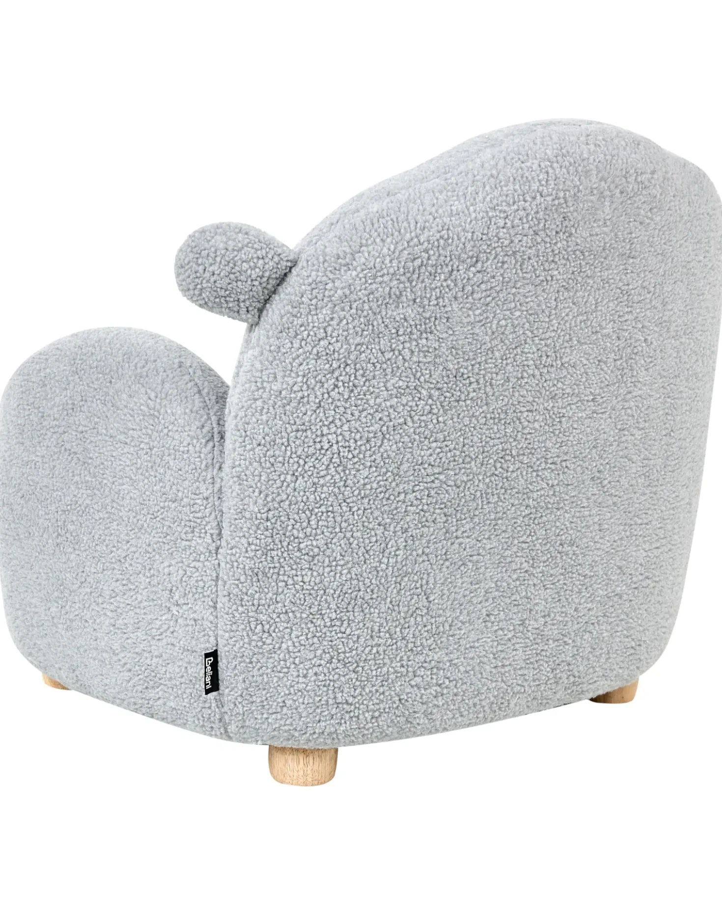 Poltrona per Bambini Pecora ULA Bouclé Grigio