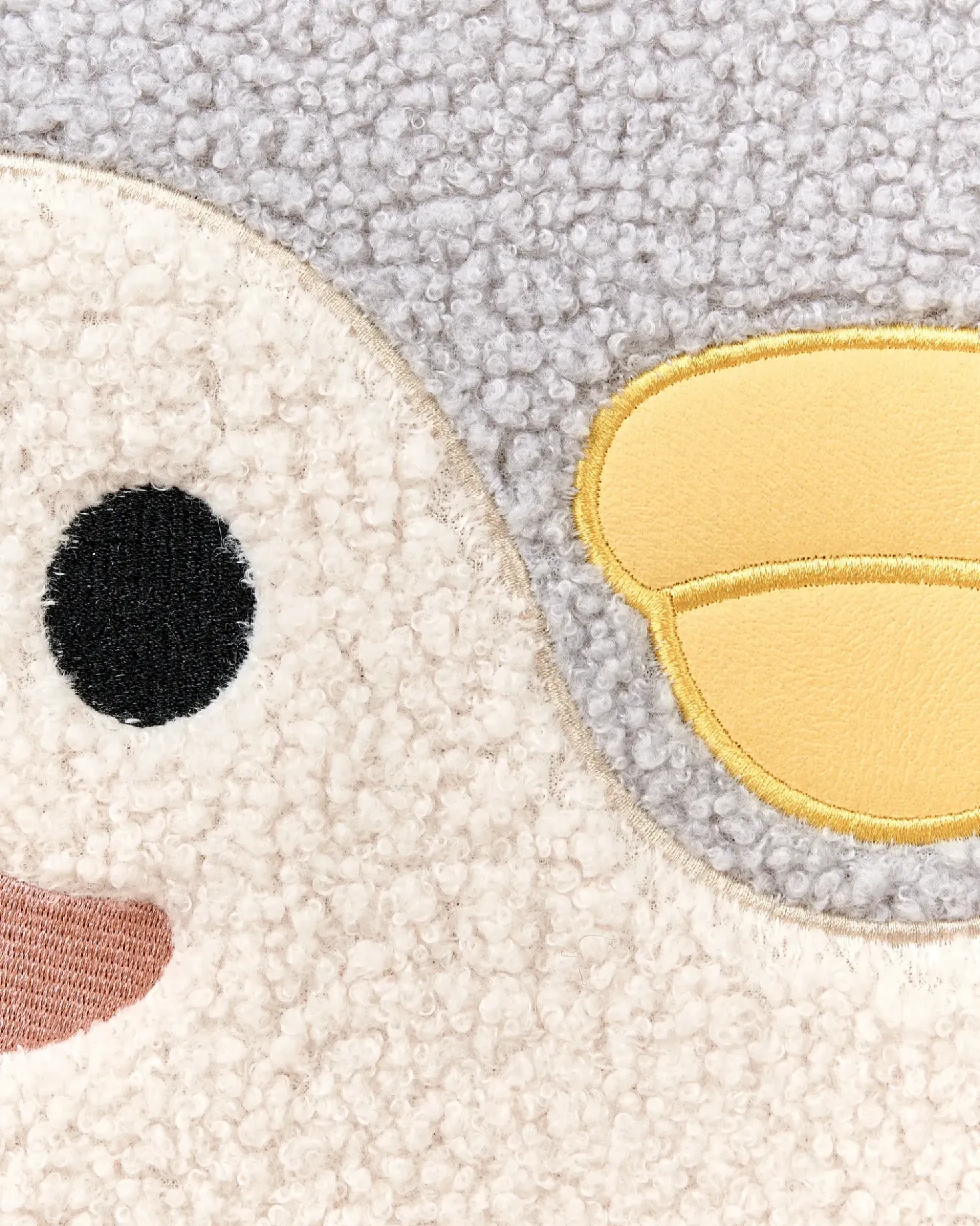 Poltrona per Bambini Pinguino FYN Bouclé Grigio