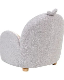 Poltrona per Bambini Pinguino FYN Bouclé Grigio