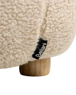 Poltrona per Bambini Unicorno LULEA Bouclé Beige chiaro
