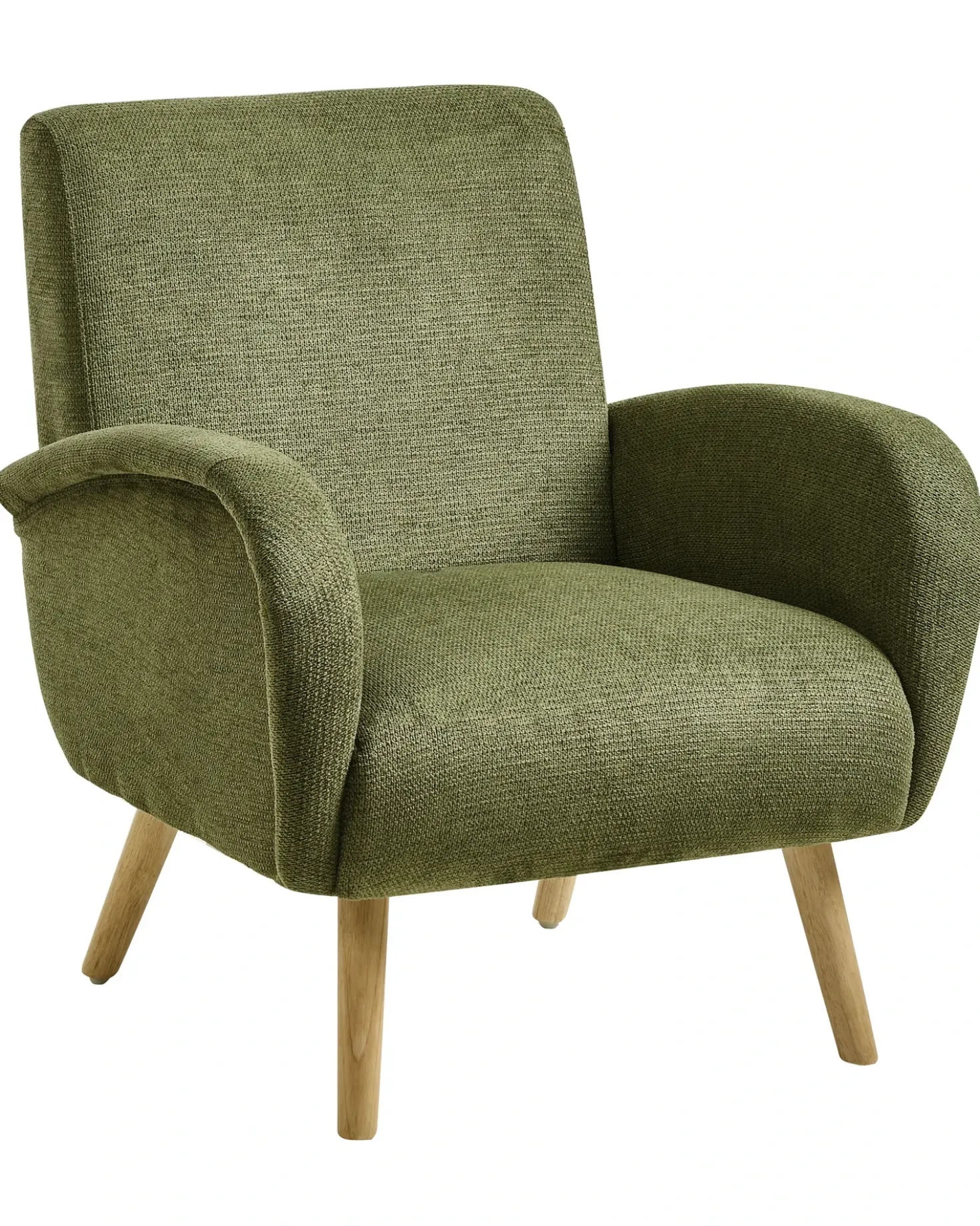 Poltrona PLASSEN Tessuto Verde