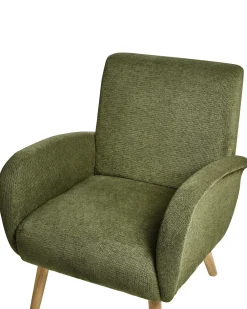 Poltrona PLASSEN Tessuto Verde