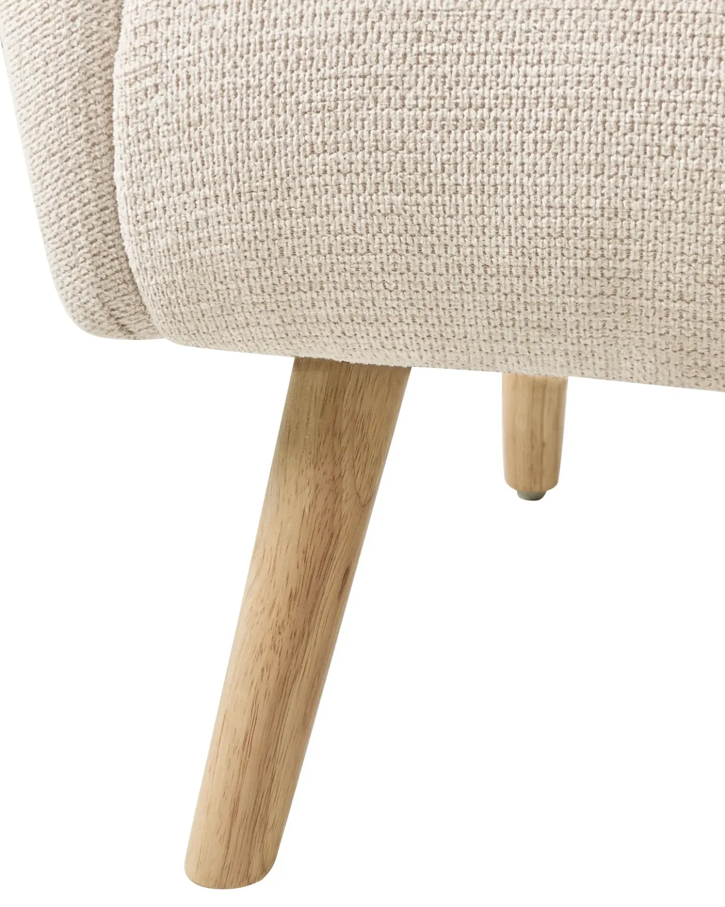 Poltrona PLASSEN Tessuto Beige chiaro