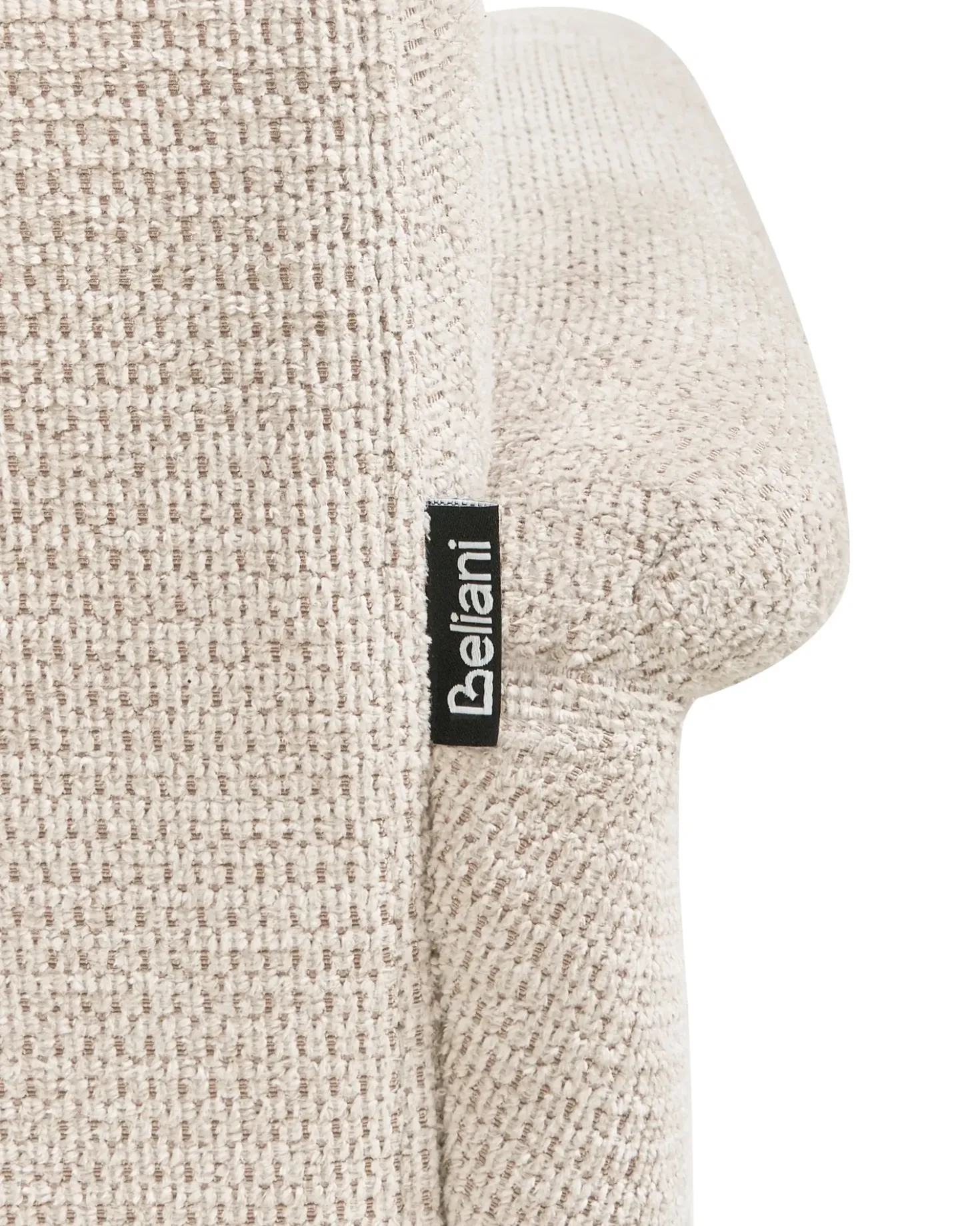 Poltrona PLASSEN Tessuto Beige chiaro