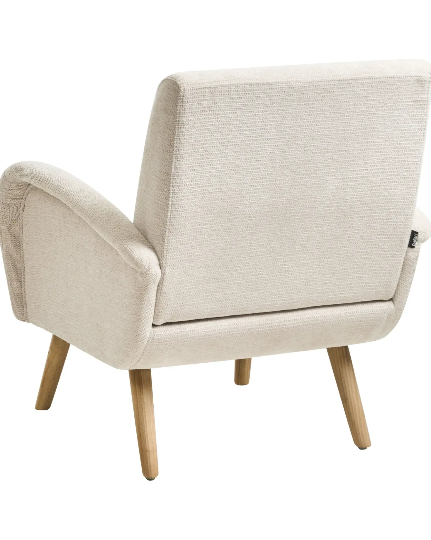 Poltrona PLASSEN Tessuto Beige chiaro