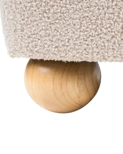 Poltrona RATTVIK Bouclé Beige