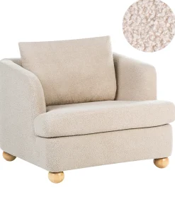 Poltrona RATTVIK Bouclé Beige